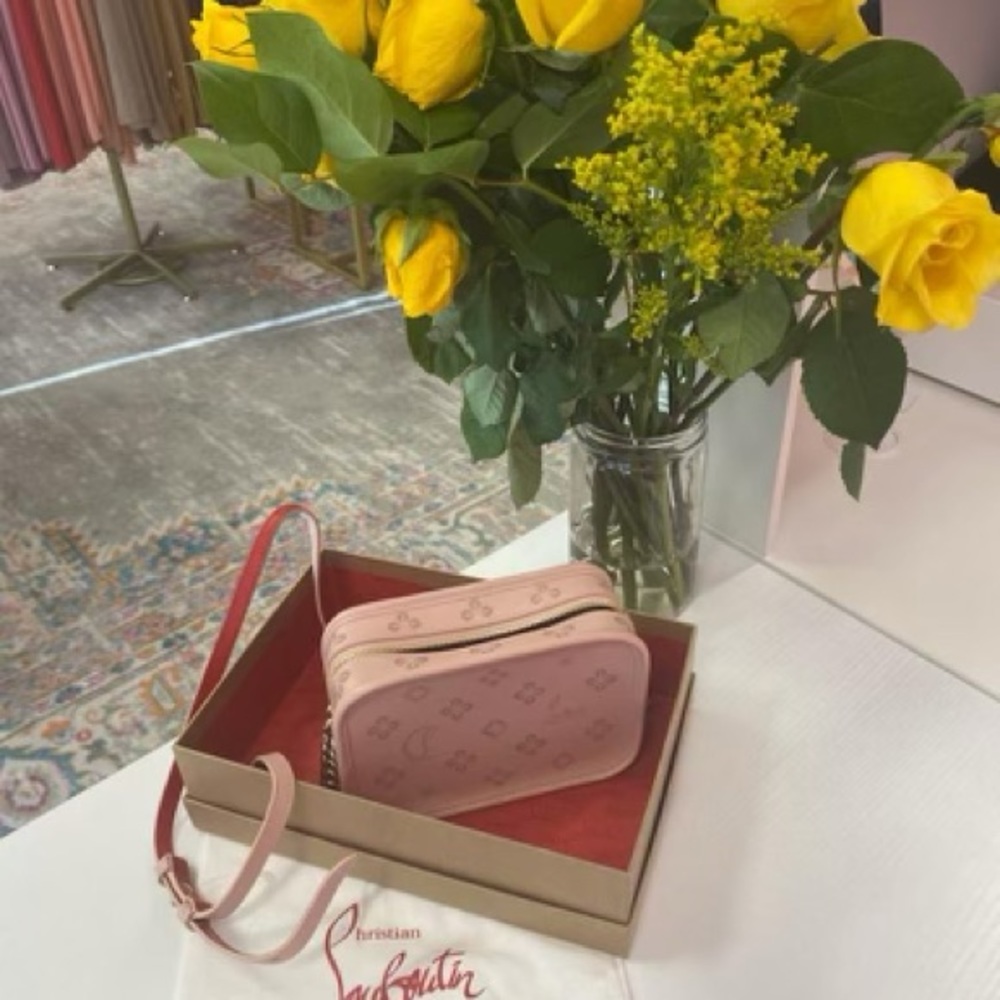 Christian Louboutin Radioloubi Small Leather Shoulder Bag